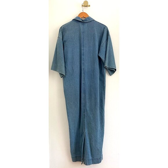 Mara Hoffman Hemp-Organic Cotton Denim Dress XS/S - Picture 5 of 9